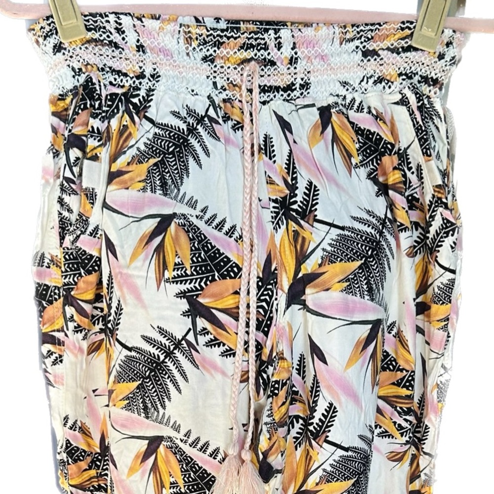 Rewash Tropical Print Pant